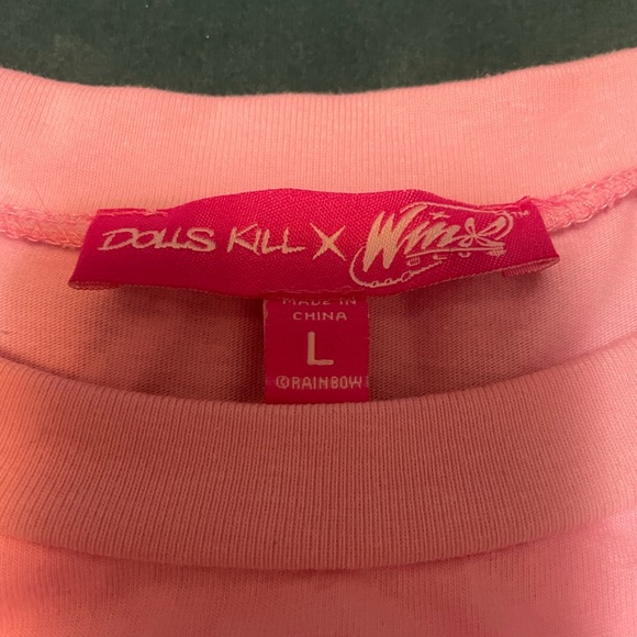 Dolls Kill Tops Winx Club Dolls Kill Oversized Tee Shirt L Poshmark